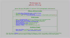 Desktop Screenshot of photo-3d.org